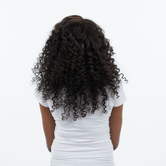 24" Indian Remy Curly Hair Extensions - 24"inches - Picture 2 of 5